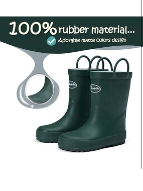 K KomForme Kids Rain Boots